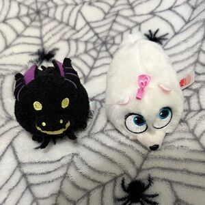 Magnificent Dragon and Secret Life of Pets Dog Toy Set - Black and White